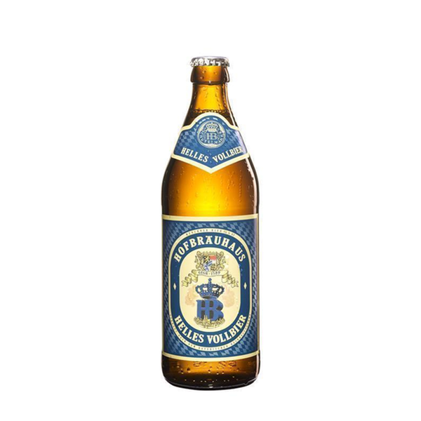 HOFBRAUHAUS HELLES VOLLBIER 0,5L