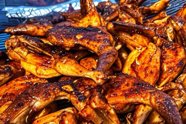 Celebrity Whole Grilled Guinea Fowl